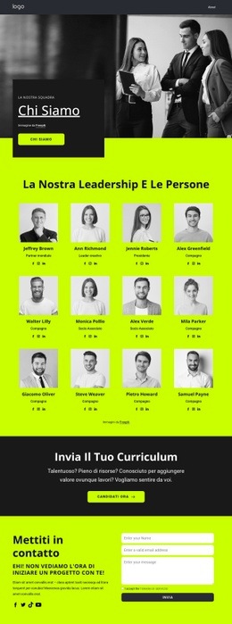 Ci Vogliono Persone Fantastiche Per Fare Un Ottimo Lavoro - Online HTML Page Builder