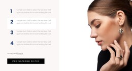 Layout CSS Per Trucco Per Capelli, Trucco E Unghie