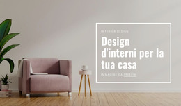 Interior Design Per La Tua Casa - Download Del Modello HTML