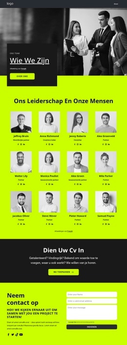 Er Zijn Geweldige Mensen Nodig Om Geweldig Werk Te Doen - Online HTML Page Builder