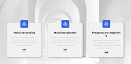 Tre Skäl Att Arbeta Med Oss - Webbplatsmallar