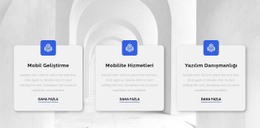 Bizimle Çalışmak Için Üç Neden - Web Sitesi Şablonları