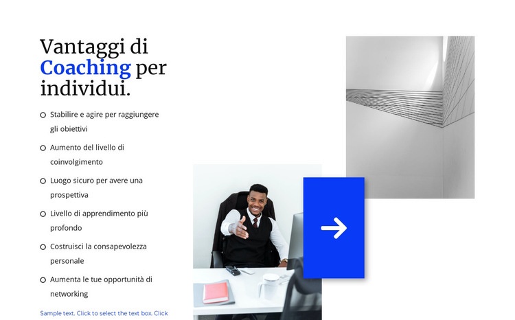 Conduzione di corsi di formazione aziendale Costruttore di siti web HTML