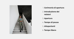 Programma Di Allenamento - Modelli Di Siti Web Personali