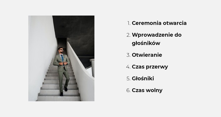 Program treningowy Szablon CSS