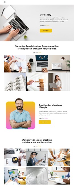 Look How It Goes HTML5 Template