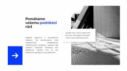 Směr V Podnikání – Šablona Osobních Webových Stránek