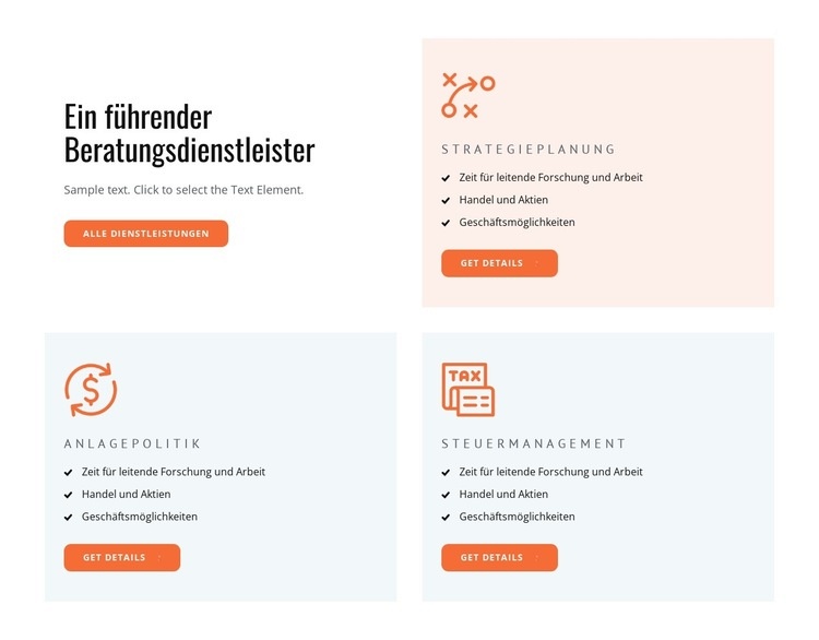 Beratungs- und Coachingleistungen Vorlage