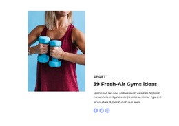 Premium Html Code For Light Fitness