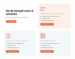 Servizi Di Consulenza E Coaching - Modelli Di Siti Web