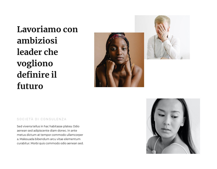 Bellissimi capi Tema WordPress