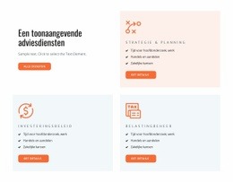 Advies- En Coachingsdiensten - HTML5-Sjabloon