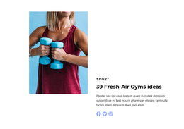 Light Fitness - Modern One Page Template