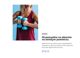 Lekka Sprawność - Szablon Kreatora Stron Internetowych