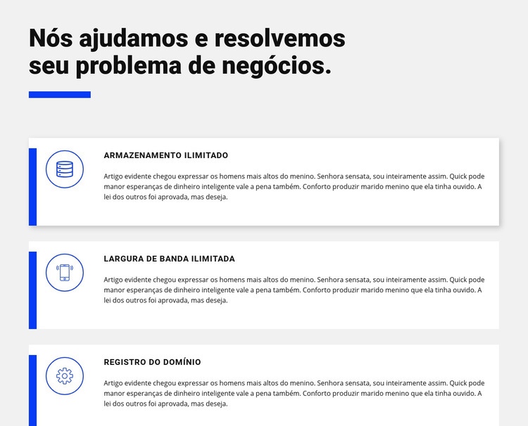 Três assistentes de desenvolvimento Modelo