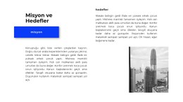 Görevler Ve Hedefler Ücretsiz Web Sitesi