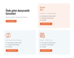 Danışmanlık Ve Koçluk Hizmetleri - Design HTML Page Online