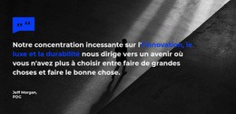 Citation Sur L'Image De Fond - HTML Template Builder