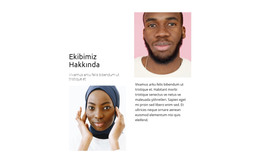 İki Takım Temsilcisi - Tamamen Duyarlı Şablon