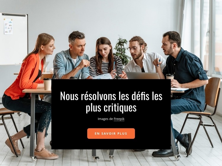 Un milieu de travail inclusif et accueillant Créateur de site Web HTML