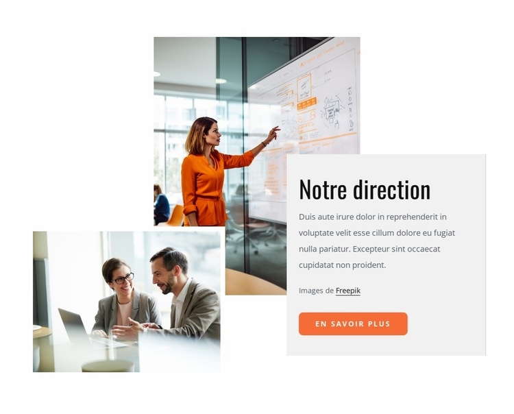 Le leadership, la culture et les capacités Page de destination