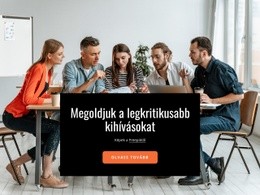 Befogadó És Barátságos Munkahely – Webhelytervezési Inspiráció