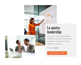 La Leadership, La Cultura E Le Capacità - Modello Online