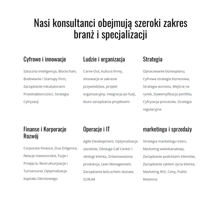 ЗуLudzie i organizacja Szablon HTML