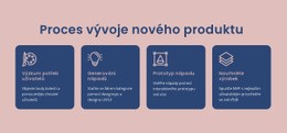 Návrh Webových Stránek Pro Proces Uvedení Digitální Myšlenky Do Života