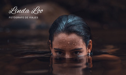 Clase De Fotografía De Viajes - Plantilla De Página De Destino