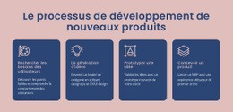 Conception De Site Web Pour Processus Pour Donner Vie À Une Idée Numérique