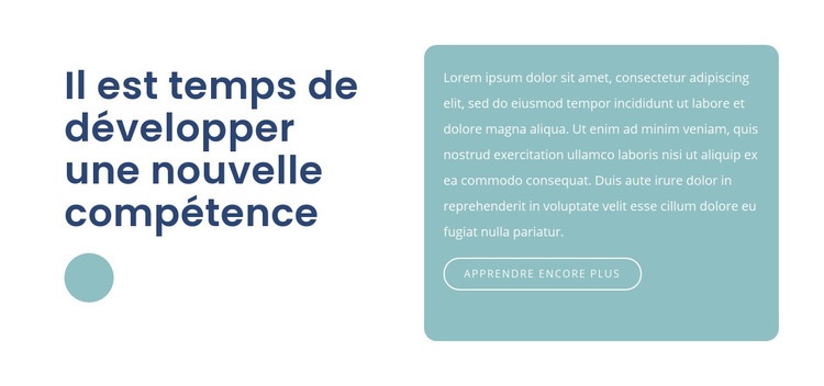 Développer vos compétences Créateur de site Web HTML