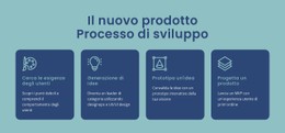HTML Reattivo Per Processo Per Dare Vita A Un'Idea Digitale