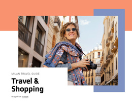 Travel And Shopping - Easy-To-Use Joomla Template