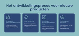 Responsieve HTML Voor Proces Om Een Digitaal Idee Tot Leven Te Brengen