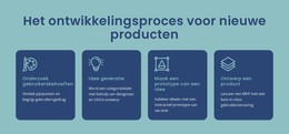 Proces Om Een Digitaal Idee Tot Leven Te Brengen - Gratis Websitesjabloon