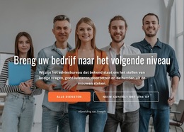 Platformsjabloon Lanceren Voor Deskundigen & Adviseurs