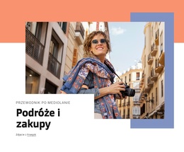 Podróże I Zakupy - Najlepszy Darmowy Motyw WordPress