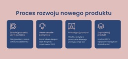 Strona Docelowa Witryny Internetowej Dla Proces Urzeczywistniania Cyfrowego Pomysłu