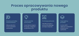 Proces Urzeczywistniania Cyfrowego Pomysłu - Darmowy Szablon Strony Internetowej