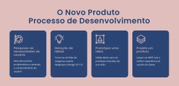 Processo De Dar Vida A Uma Ideia Digital - HTML Site Builder