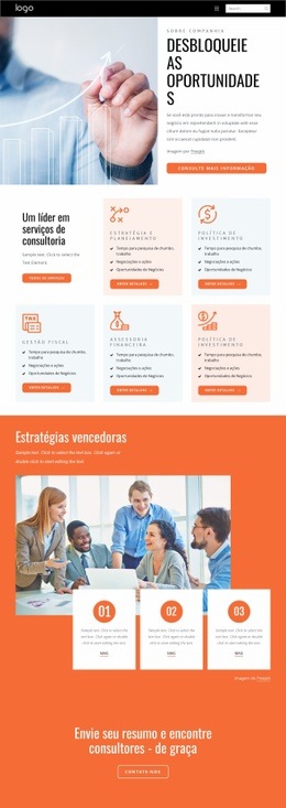 Consultoria Em Economia - HTML Website Creator