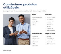 Design De Site Nós Construímos Um Design Incrível Para Qualquer Dispositivo