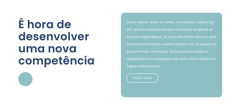 Desenvolvendo sua competência Design do site