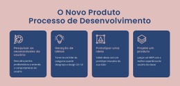 Processo De Dar Vida A Uma Ideia Digital - Página Inicial