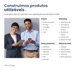 Nós Construímos Um Design Incrível Modelo Premium