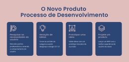 Processo De Dar Vida A Uma Ideia Digital - Funcionalidade Do Modelo De Uma Página