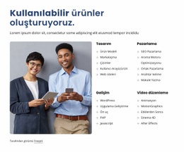 Harika Bir Tasarım Inşa Ediyoruz - HTML Web Page Builder