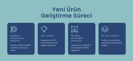 Dijital Bir Fikri Hayata Geçirme Süreci - Joomla Web Sitesi Şablonu