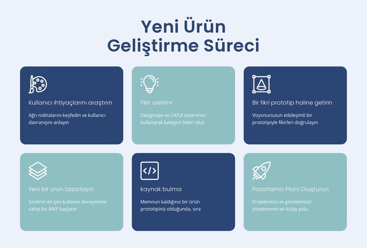 Dijital ürünler oluşturmak Web Sitesi Oluşturucu Şablonları